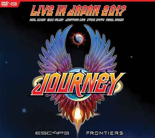 Cover der Journey-Livebox "Live In Japan 2017: Escape & Frontiers".