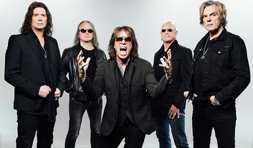 Foto der Band Europe aus dem Jahr 2026.