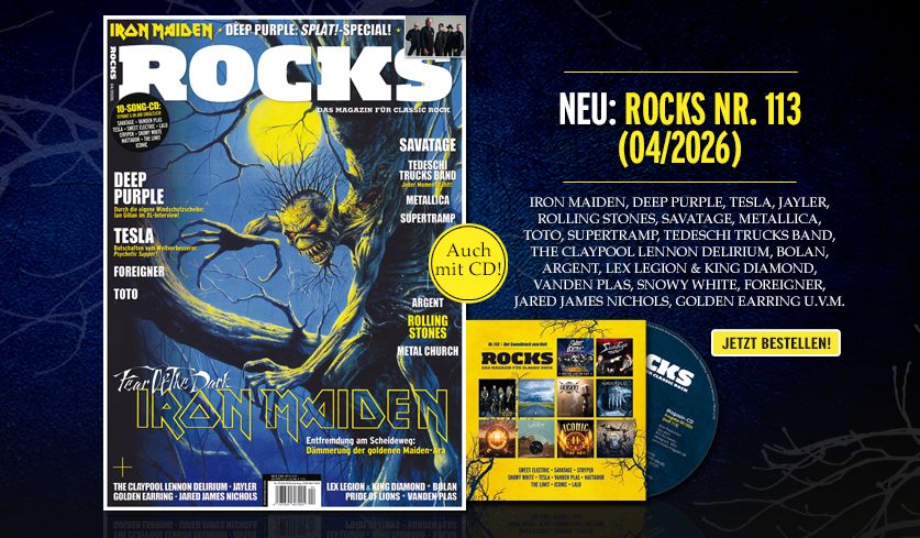 Cover von ROCKS Nr. 113 (04/2026).