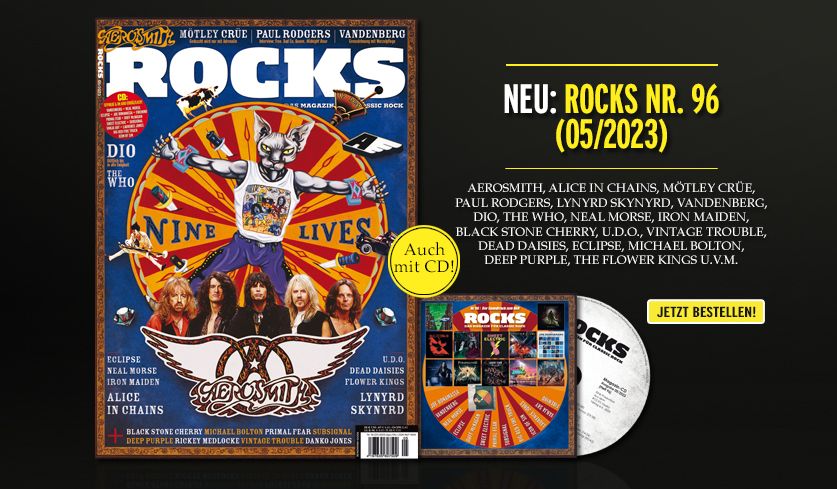 Das Cover von ROCKS Nr. 96 (05/2023).
