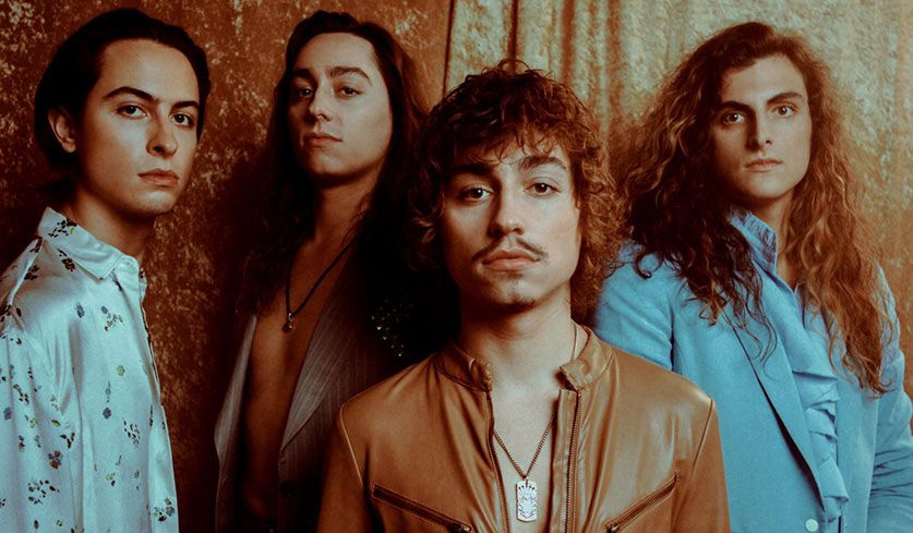 Bandfoto von Greta Van Fleet.