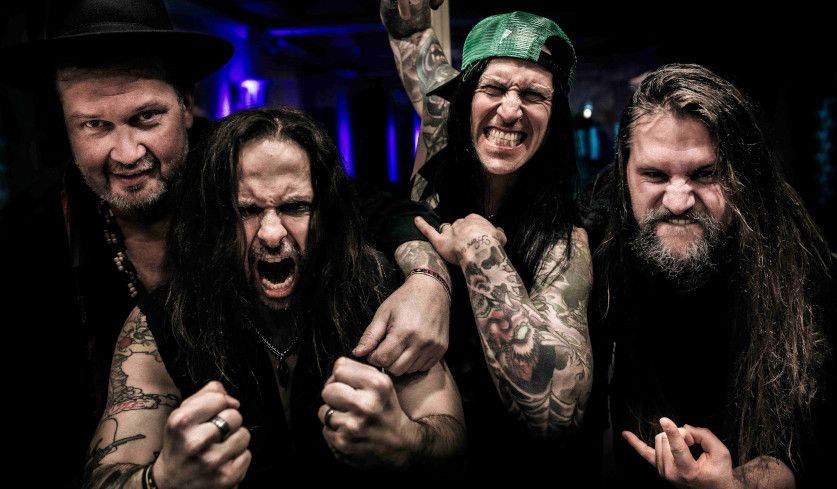 Bandfoto von Hardcore Superstar aus dem Jahr 2026 von Eva Wistemar (bereitgestellt von Frontiers).