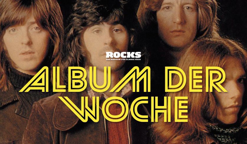 Headergrafik für das Album  der Woche "Straight Up" von Badfinger.