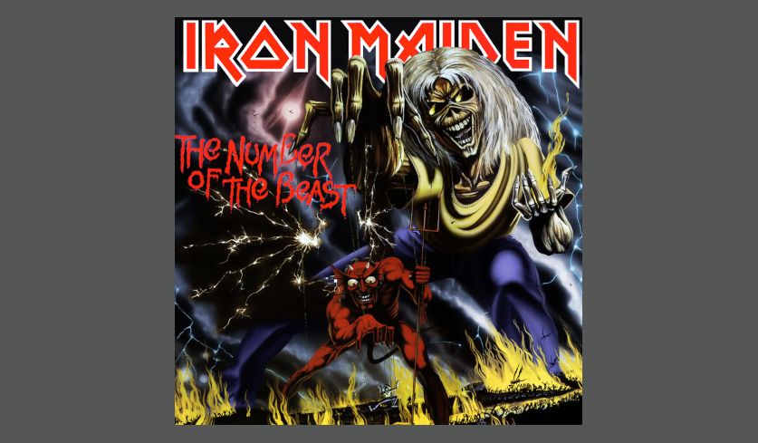 Cover des Iron Maiden-Albums "The Number Of The Beast".