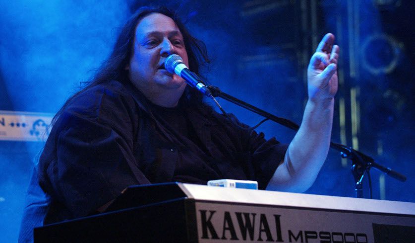 Livefoto von Jon Oliva aus dem Jahr 2006.