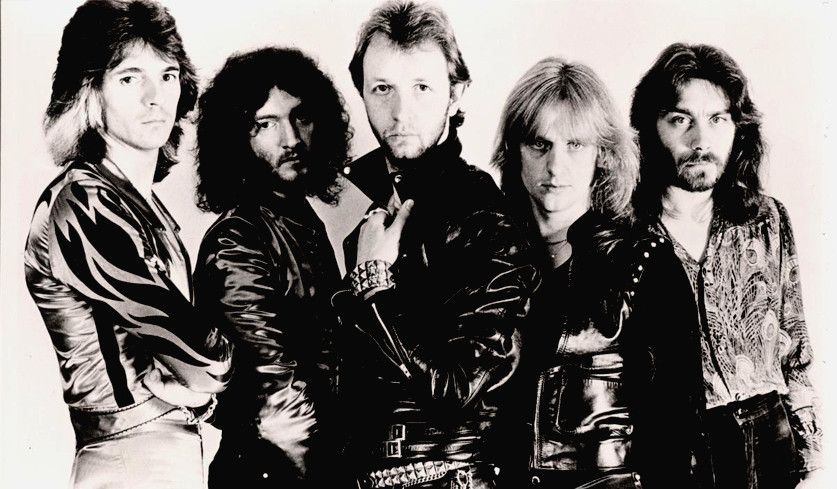 Bandfoto von Judas Priest von CBS.