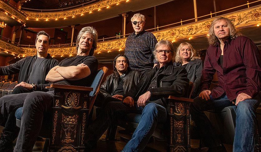 Foto der Band Kansas aus dem Jahr 2019.