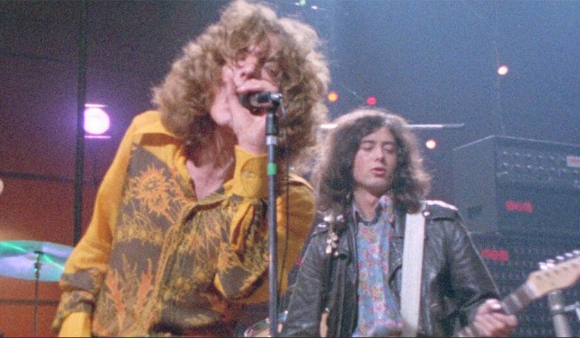 Screenshot aus dem Trailer der Dokumentation "Becoming Led Zeppelin".