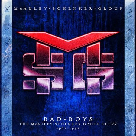 Cover des Michael Schenker Group-Boxsets "Bad Boys — The McAuley Schenker Group Story 1987 – 1992".