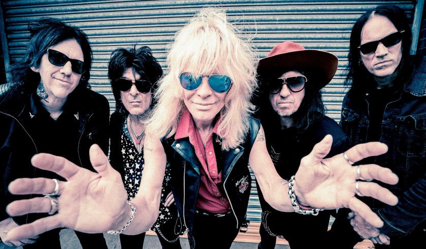 Bandfoto von Michael Monroe aus dem Jahr 2025 von Janson Bulpin (bereitgestellt von Another Dimension).