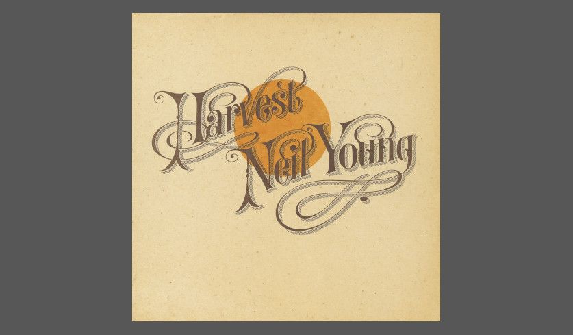 Cover des Neil Young-Albums "Harvest".