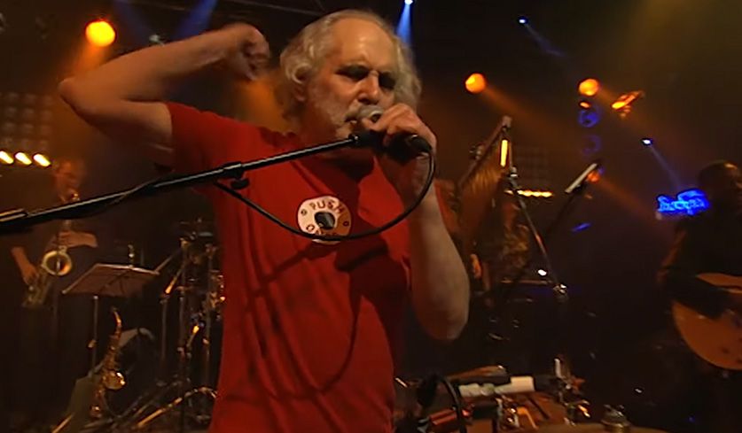 Screenshot aus dem Pete Brown-Konzertfilm "Live At Rockpalast".