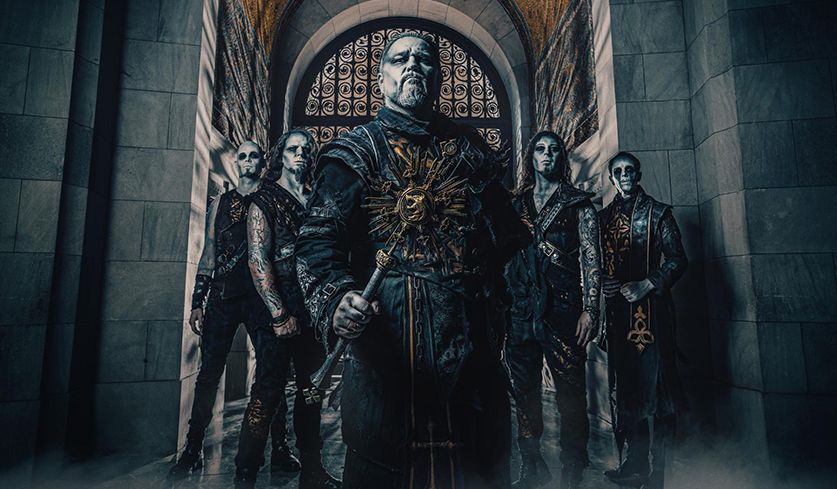 Bandfoto von Powerwolf aus dem Jahr 2024 von VD Pictures (bereitgestellt von Napalm Records).