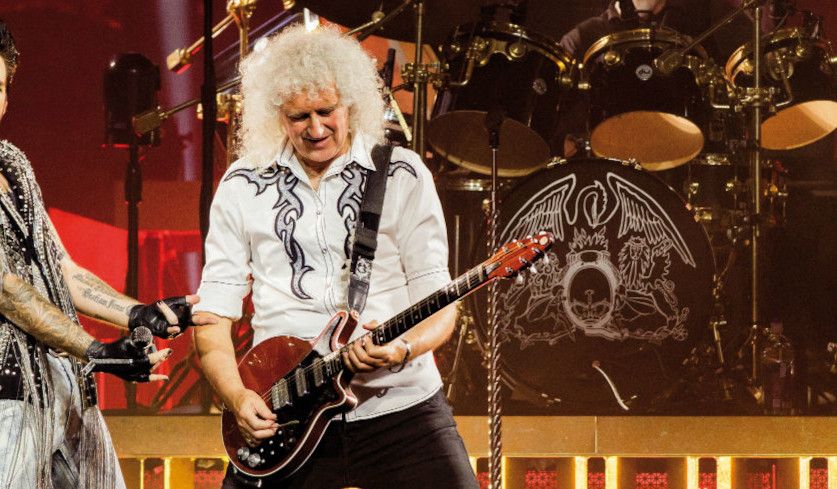Livefoto von Brian May von Brojan Hohnjec.
