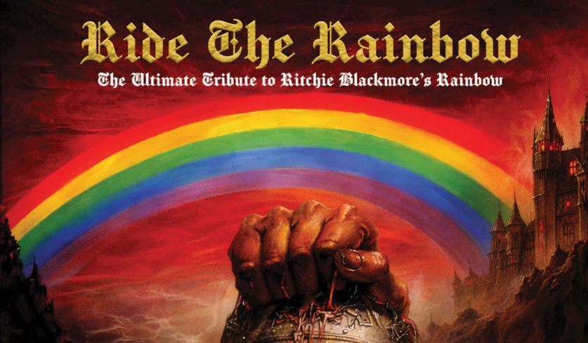 Ausschnitt aus dem Cover von "Ride The Rainbow".