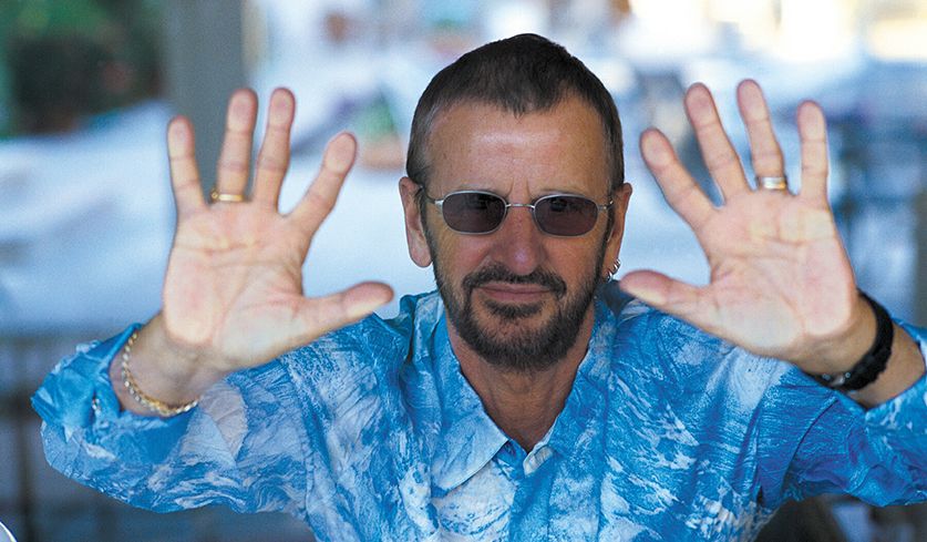 Foto von Ringo Starr aus dem Jahr 2003 (bereitgestellt von Journalistenlounge).