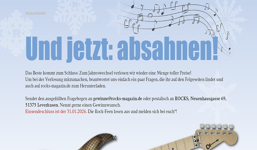 ROCKS-Verlosung und Fragebogen!