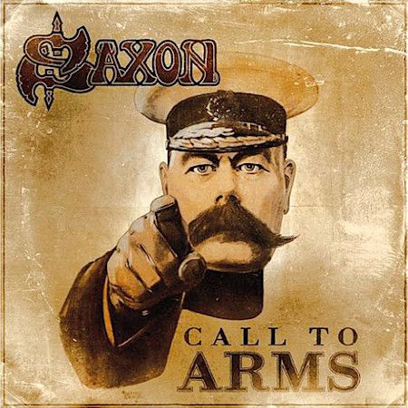 Cover des Saxon-Albums "Call To Arms".