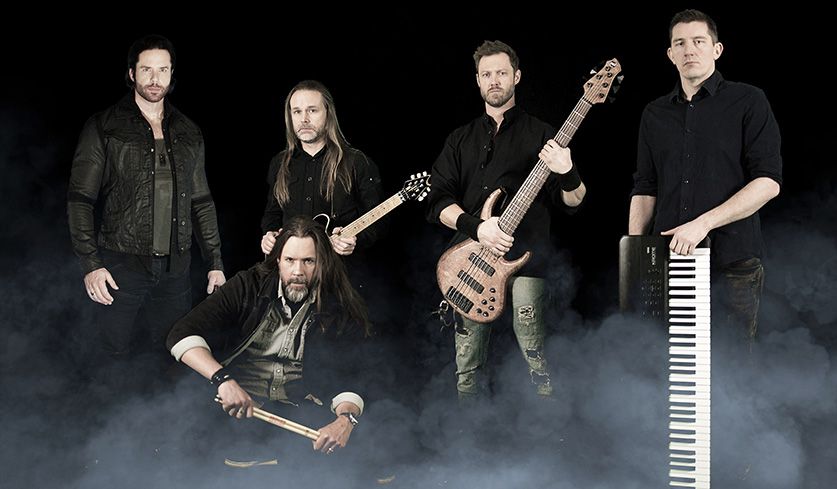 Bandfoto von Seventh Wonder aus dem Jahr 2022 (bereitgestellt von Frontiers Records).