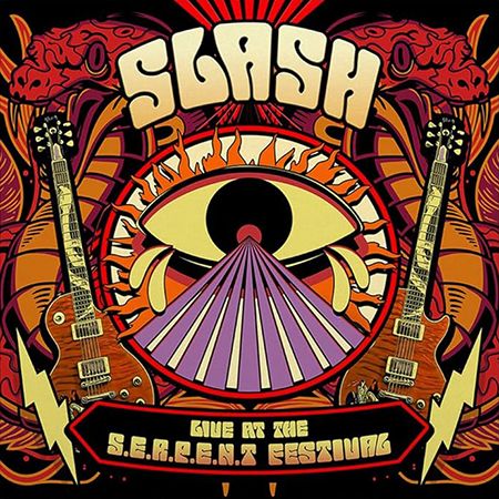 Cover des Slash-Albums "Live at the S.E.R.P.E.N.T. Festival".