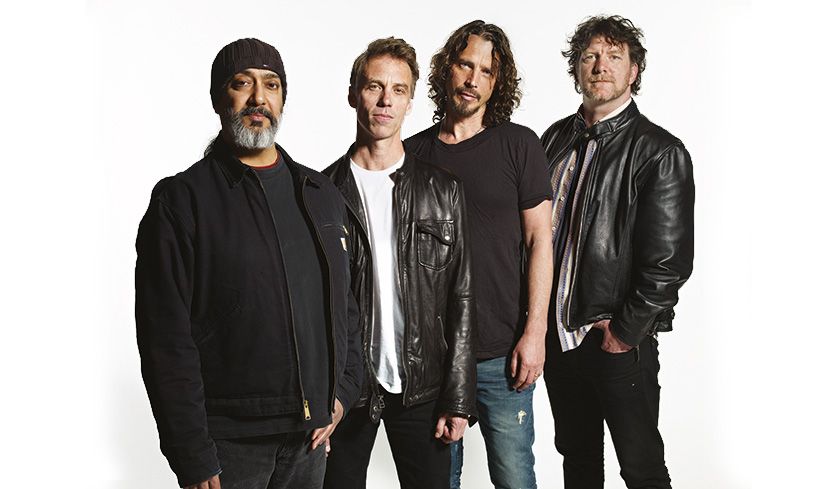 Bandfoto von Soundgarden aus dem Jahr 2012 (bereitgestellt von Universal Music).