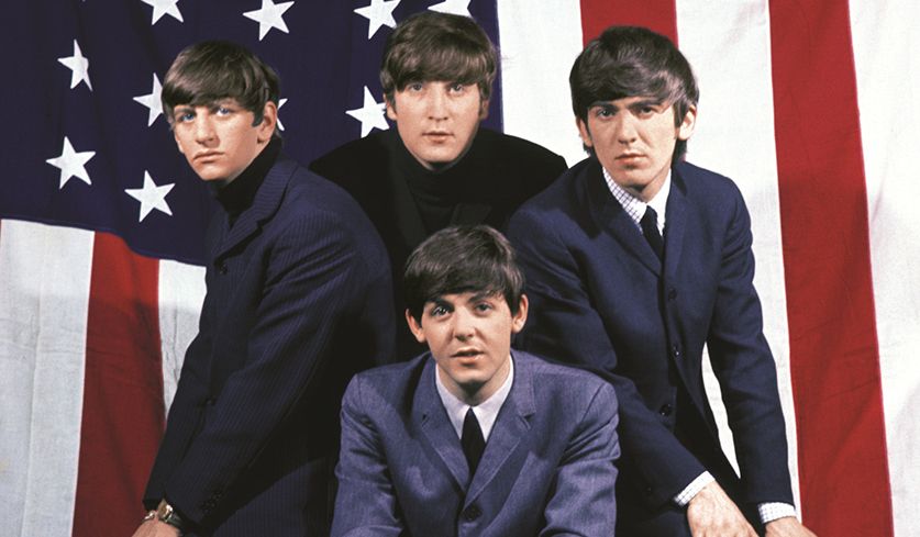 Auschnitt aus dem Cover des The Beatles-Boxsets "The US Albums".