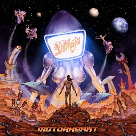 Cover des The Darkness-Albums "Motorheart".