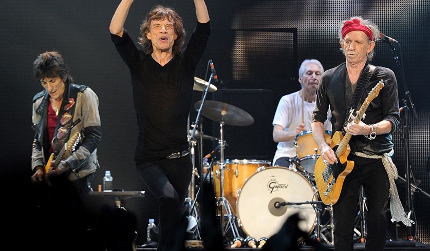 Livefoto der Rolling Stones aus dem Jahr 2020 von Brian Rasic (bereitgestellt von Journalistenlounge).