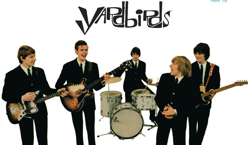 Ausschnitt aus dem Cover des The Yardbirds-Albums "Having A Rave Up With The Yardbirds".