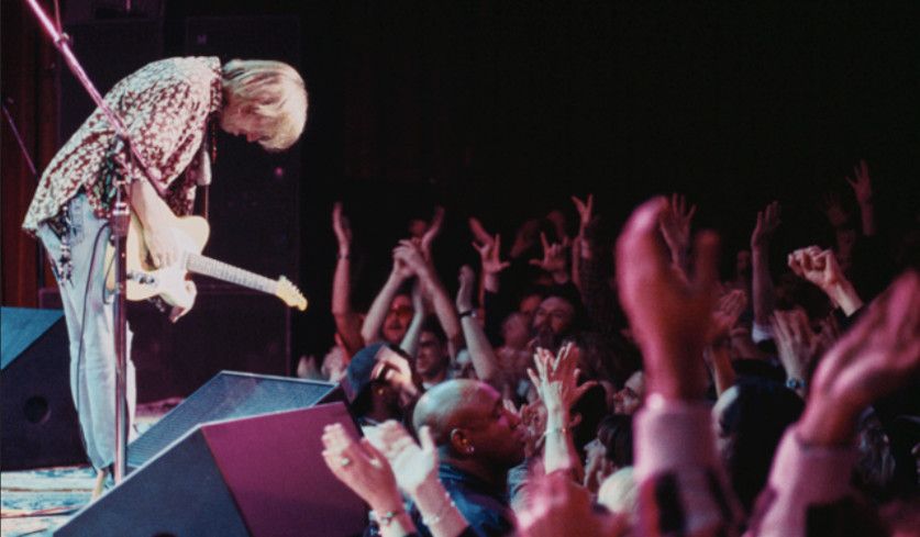 Livefoto von Tom Petty aus dem Fillmore in San Francisco von Martyn Atkins (bereitgestellt von Warner Records).