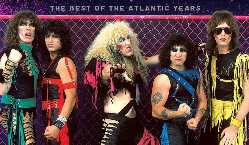 Ausschnitt aus dem Cover des Twisted Sister-Albums "The Best Of The Atlantic Years".