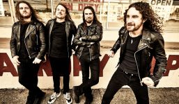 Bandfoto von Airbourne aus dem Jahr 2019.