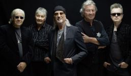 Bandfoto von Deep Purple aus dem Jahr 2026 von Olaf Heine (bereitgestellt von EarMusic).