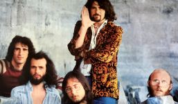 Bandfoto von Gentle Giant aus dem Jahr 1975 (bereitgestellt von Oktober Promotion).