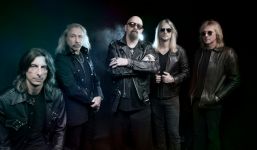 Bandfoto von Judas Priest aus dem Jahr 2018 von Justin Borucki.