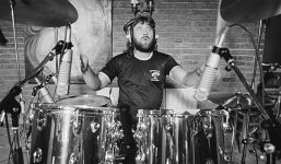 Foto von Lee Kerslake während Ozzy-Sessions.