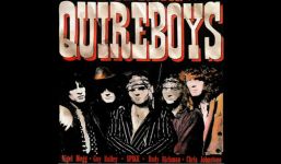 Bandfoto der Quireboys (Screenshot aus dem "Jeez Louise"-Youtubevideo).