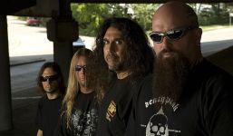 Bandfoto von Slayer aus dem Jahr 2007.