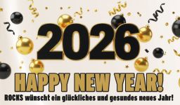 Das komplette ROCKS-Team wünscht allen ein glückliches, gesundes und rundum gutes neues Jahr 2026!