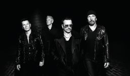 Bandfoto von U2 aus dem Jahr 2014.