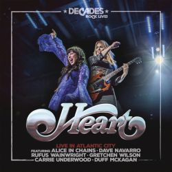 Cover des Heart-Livealbums "Live In Atlantic City".