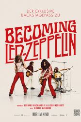 Kinoposter des Led Zeppelin-Films "Becoming Led Zeppelin".