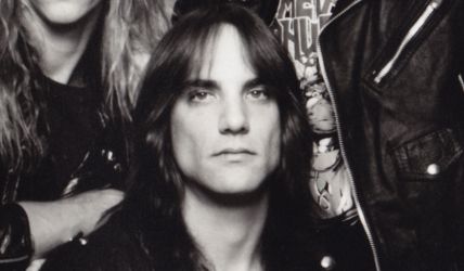Kirk Arrington als Ausschnitt aus einem Metal Church-Bandfoto von 1991.