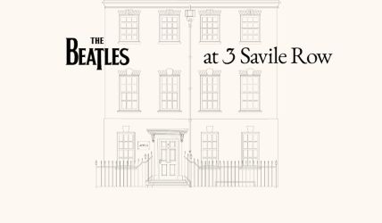 Ausschnitt aus dem Poster zu "The Beatles At 3 Savile Row".