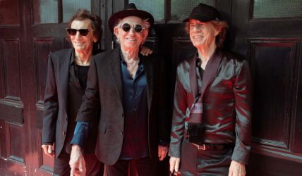 Foto der Rolling Stones aus dem Jahr 2023 von Dave Hogan (bereitgestellt von Journalistenlounge).