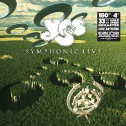 Cover des Yes-Albums "Symphonic Live".